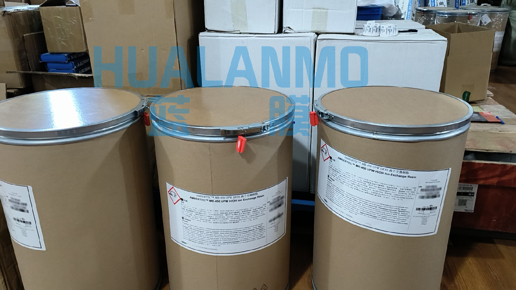 杜邦MR-450树脂能脱硼吗？